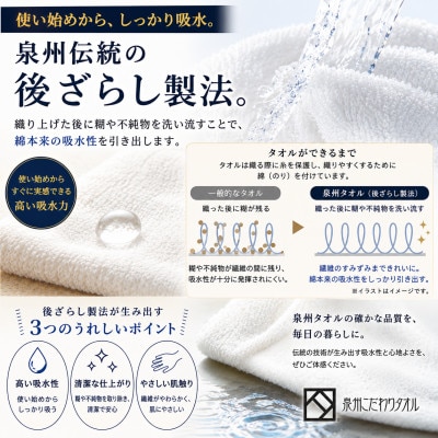 【泉州こだわりタオル】ファラオバスタオル 1枚 高級ホテル採用モデル ギザコットン使用