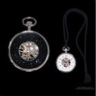 会津漆蒔絵手巻式懐中時計　漆塗螺鈿細工No.2742