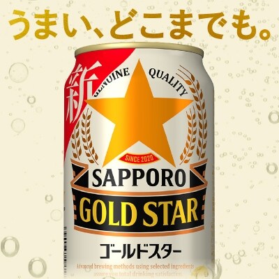9/26以降金額変更【定期便 9回】ゴールドスター350ml×1箱(24缶)(T0003-1009)