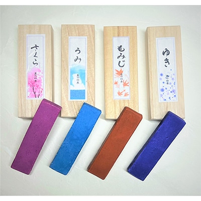 【発送月固定定期便】墨の四季シリーズ　全4回