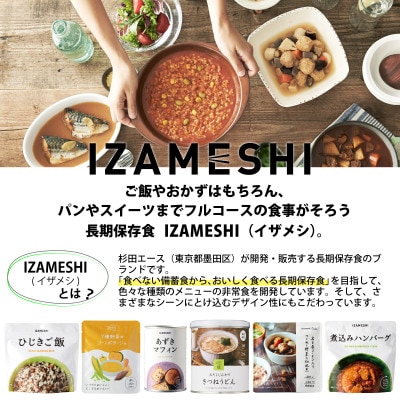 長期保存食 イザメシ Deli ヨーグルトが隠し味のスパイシーチキンカレー 18個/1ケース 非常食