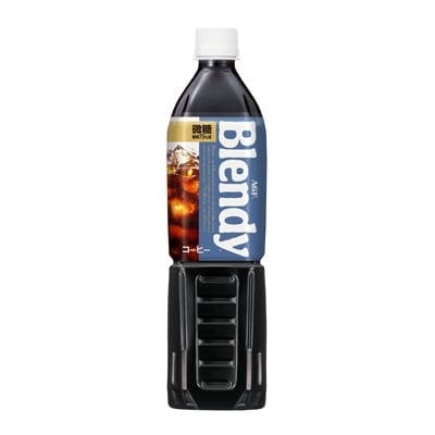 AGF　Blendyブレンディ　ボトルコーヒー微糖　900ml×24本