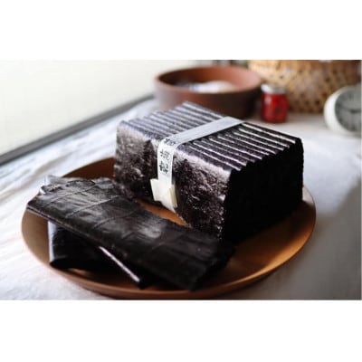 『あの味が忘れられない』と全国から /子どもたちに大人気!炙って食べる香ばしい海苔「やだのり」80枚