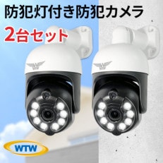 みてるちゃん3Plus 白 2台セット 監視・防犯カメラ 屋外 家庭用 WTW-EGDRY388W