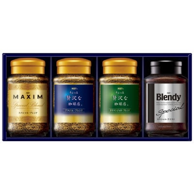 【お歳暮のし付き】AGFプレミアムインスタントコーヒーギフト4本入り