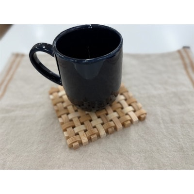 【福祉支援】組子コースター(2個セット)