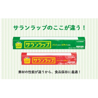 サランラップ家庭用 30cm×10m　22cm×15m(各10本)(ノベルティ仕様)