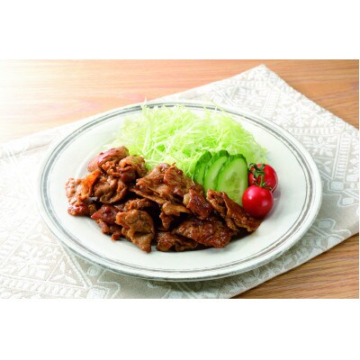 鹿児島産黒豚ロース　生姜焼き・焼肉用(1350g)(日置市)