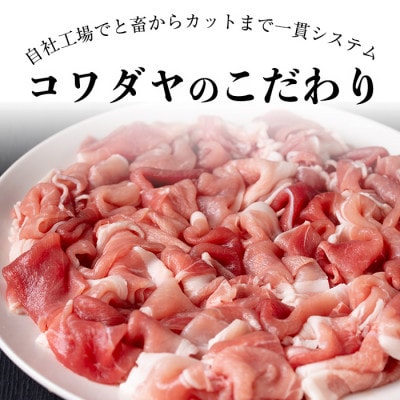 黒豚切り落とし合計2.7kg(150g×18パック)(日置市)