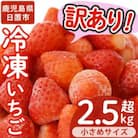 【先行予約!訳あり・小粒】 ころころサイズ 冷凍いちご 計約2.55kg　No.362