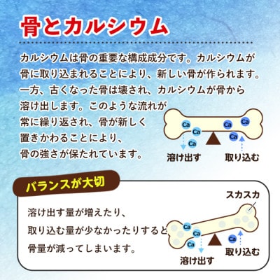 【てまひま堂】カルシウム(1袋186粒入り×3袋)鹿児島　日置市　1日6粒目安