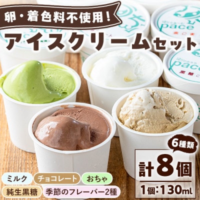 paceのアイスクリームセット!(計8個・6種)