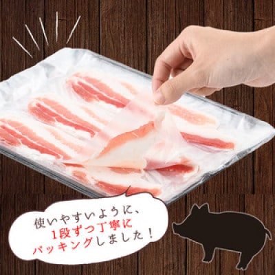 鹿児島県産黒豚ロース・バラ肉スライスセット 約1kg