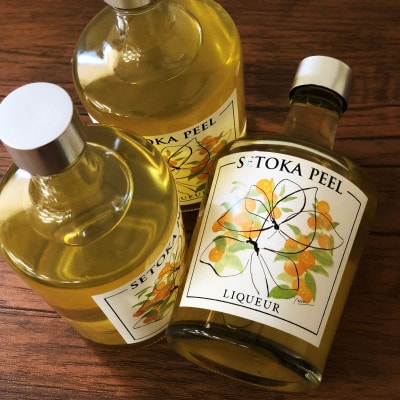 【石上農園のせとか使用】SETOKA PEEL LIQUEUR 37% 500ml×1本