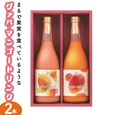 宮崎果汁　ドリンク2本セット(グァバ・マンゴー)