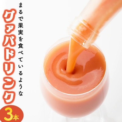 宮崎果汁　グァバドリンク3本セット