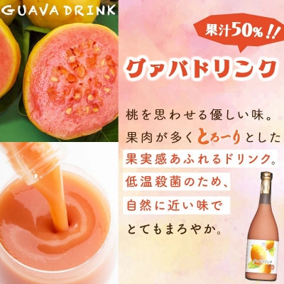 驚きの果実感! 宮崎果汁オススメセット(720ml×6本)