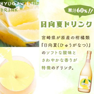 驚きの果実感! 宮崎果汁オススメセット(720ml×6本)