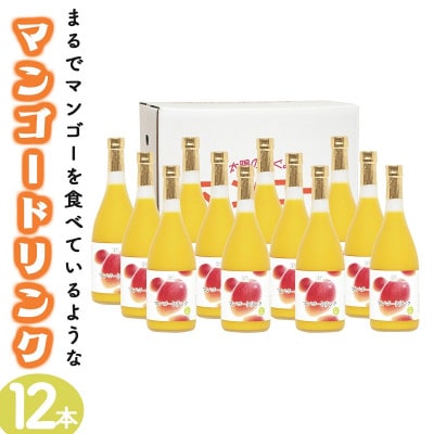 宮崎果汁　マンゴードリンク12本セット(各720ml)