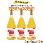 【毎月定期便】宮崎果汁 マンゴードリンク3本セット全4回