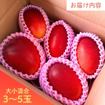 宮崎完熟マンゴー約1.8kg (大小混合3～5個)