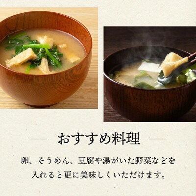 創業昭和元年の串間の味をお手軽に!松尾の即席みそ汁(25食)