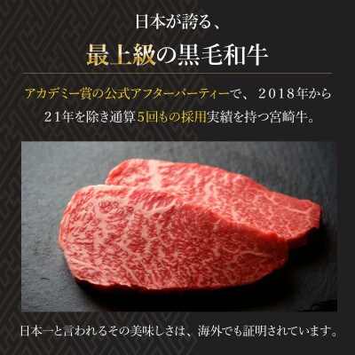 【宮崎牛】福袋赤身セット(モモステーキ・モモ焼肉・モモスライス・赤身サイコロ/計700g)KU039