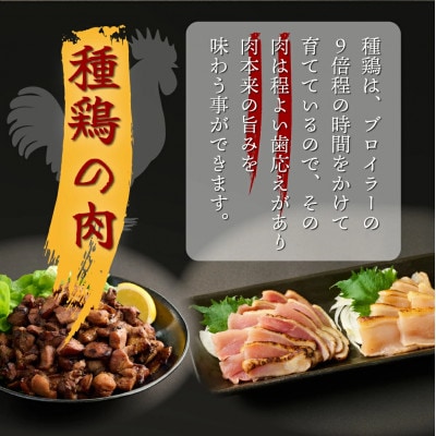 秘伝のタレ仕込み鶏の網焼きと鶏のタタキの鶏づくしセット 900g(串間市)