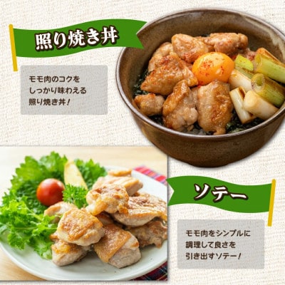 ≪小分け・カット済み≫宮崎県産鶏肉モモ切身3kgセット(串間市)