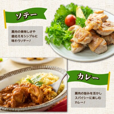 宮崎県産 鶏肉肩肉3kgセット(串間市)