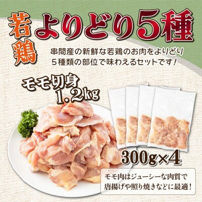宮崎県産　若鶏よりどり3.6kgセット(串間市)