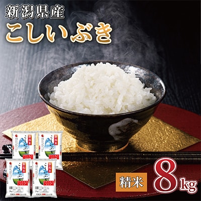 【令和7年産】新潟県産 こしいぶき 8kg(精米)