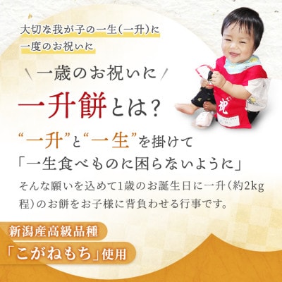 一升餅　紅白タイプ