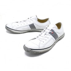 レザースニーカー SPM‐168 WHITE/NAVY LL(27.5cm)
