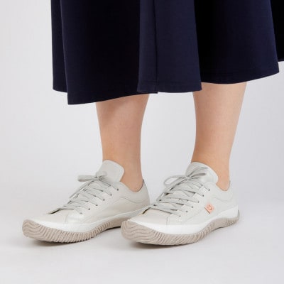 【SPINGLE(スピングル)】 SP-110 Ivory L(26.5cm) スニーカー 靴