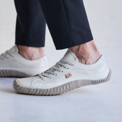 【SPINGLE(スピングル)】 SP-110 Ivory S(24.5cm) スニーカー 靴