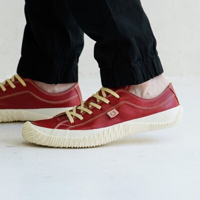 【SPINGLE(スピングル)】 SP-110 Red S(24.5cm) スニーカー 靴