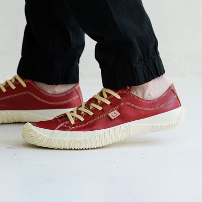 【SPINGLE(スピングル)】 SP-110 Red M(25.5cm) スニーカー 靴