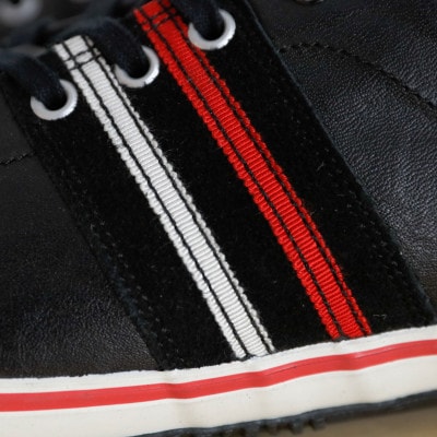 【SPINGLE(スピングル)】 SP-198 Black S(24.5cm) スニーカー 靴