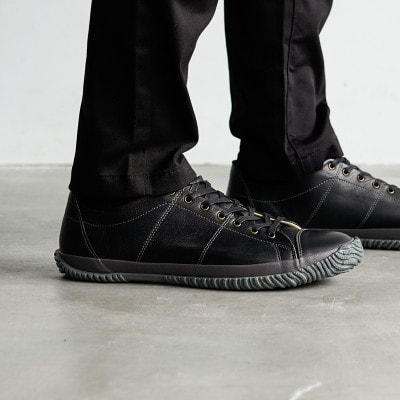 【SPINGLE(スピングル)】 SP-272 Black L(26.5cm) スニーカー 靴