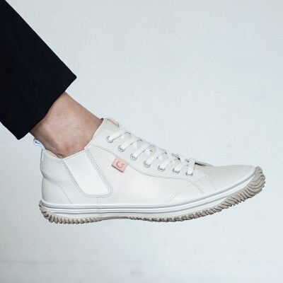 【SPINGLE(スピングル)】 SP-442 Ivory LL(27.5cm) スニーカー 靴