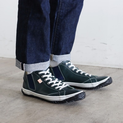 【SPINGLE(スピングル)】 SP-442 Dark Blue M(25.5cm) スニーカー