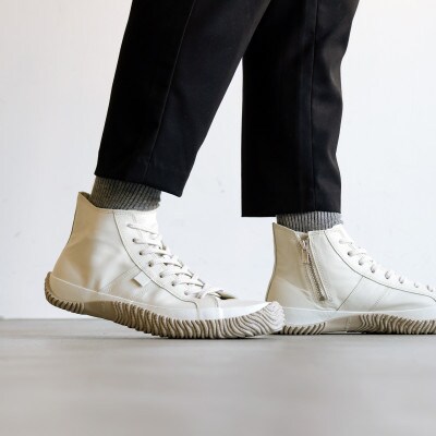 【SPINGLE(スピングル)】 SP-443 Ivory LL(27.5cm) スニーカー 靴