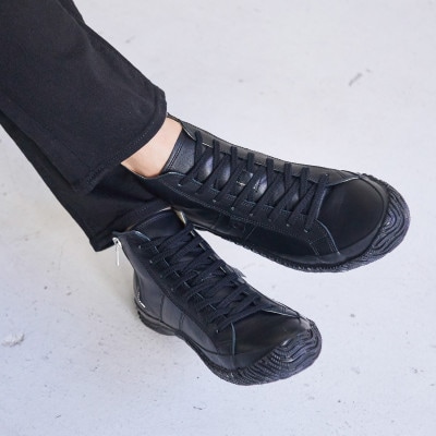 【SPINGLE(スピングル)】 SP-443 Black XS(22.5cm) スニーカー 靴