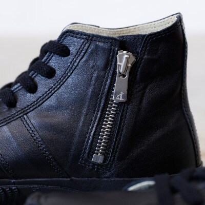 【SPINGLE(スピングル)】 SP-443 Black S(24.5cm) スニーカー 靴