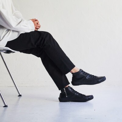 【SPINGLE(スピングル)】 SP-443 Black M(25.5cm) スニーカー 靴