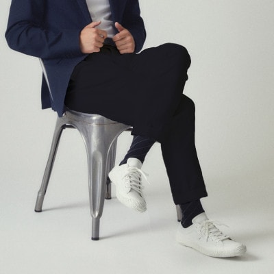 【SPINGLE(スピングル)】 SP-110 White XS(22.5cm) スニーカー 靴