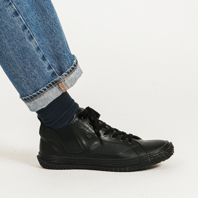 【SPINGLE(スピングル)】 SP-442 Black/Black LL(27.5cm) 靴