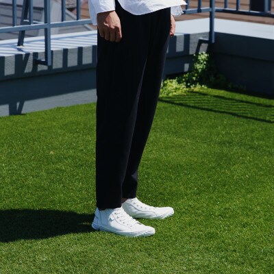 【SPINGLE(スピングル)】 SP-442 White/White XS(22.5cm) 靴