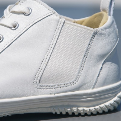 【SPINGLE(スピングル)】 SP-442 White/White SS(23.5cm) 靴